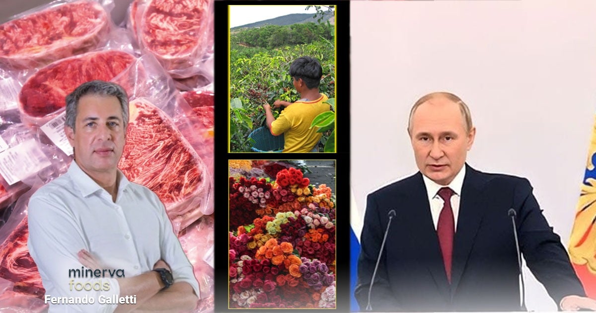 Minerva Foods, la empresa que está poniendo a Rusia a comer carne Colombiana