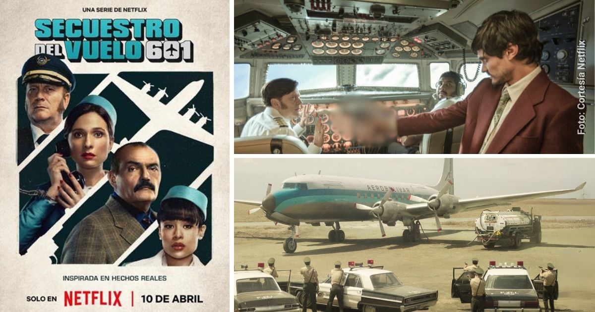 El secuestro de avión más largo de la historia ocurrió en Colombia y ahora será una serie de Netflix