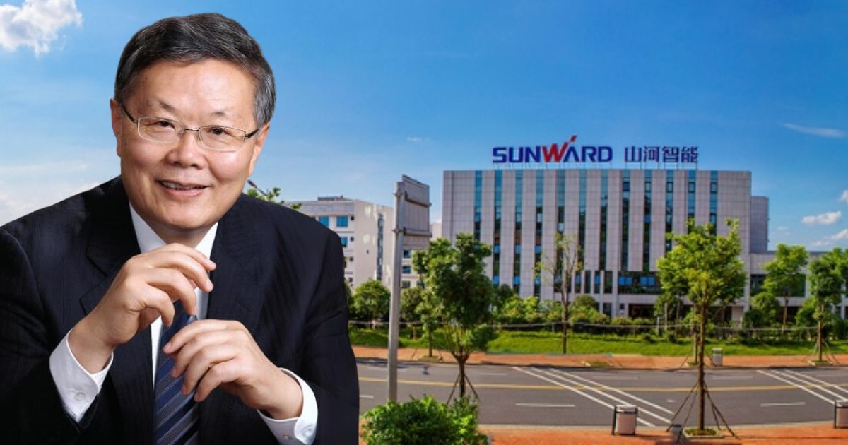 He Quingua, fundador y presidente de Sunward