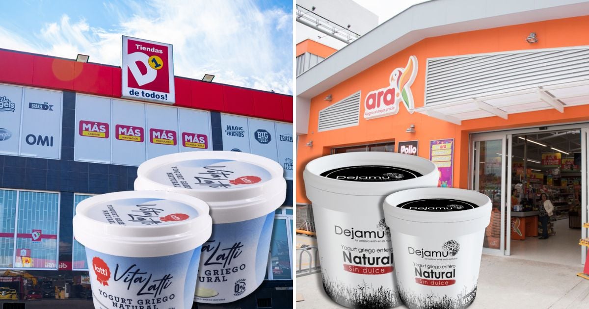 ¿Existe alguna diferencia entre el yogurt griego del Ara y del D1? Esta es la verdad