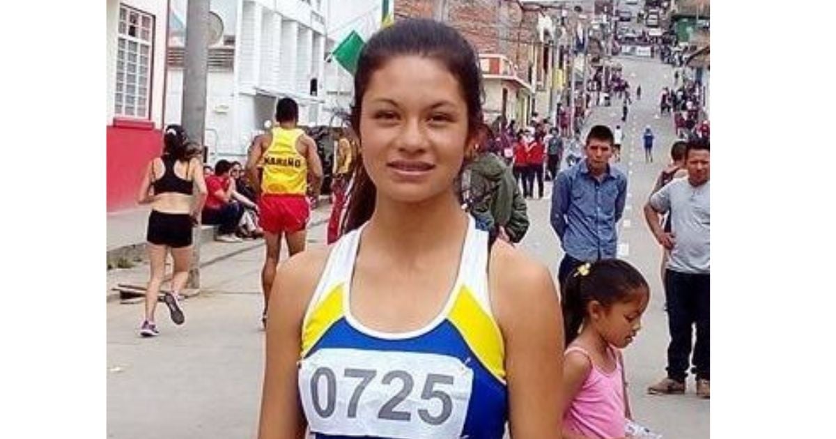 Lina Maritza Pantoja, ganadora de la maratón de Caracas