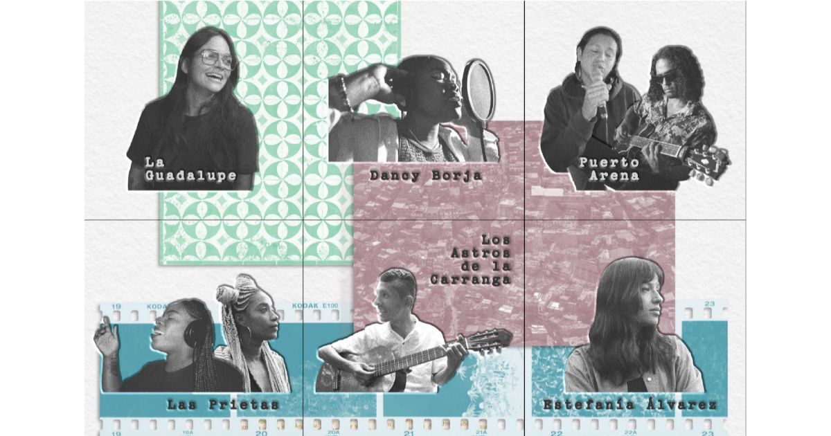 Artistas emergentes cantan sobre el conflicto armado