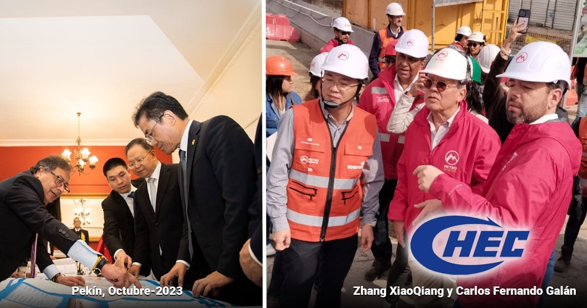 El empresario chino que le dio la estocada final al sueño de Petro de tener metro subterráneo