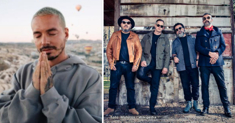 Molotov - J Balvin y Molotov se presentaron en festival gringo y compartieron pola. ¿Se viene colaboración?