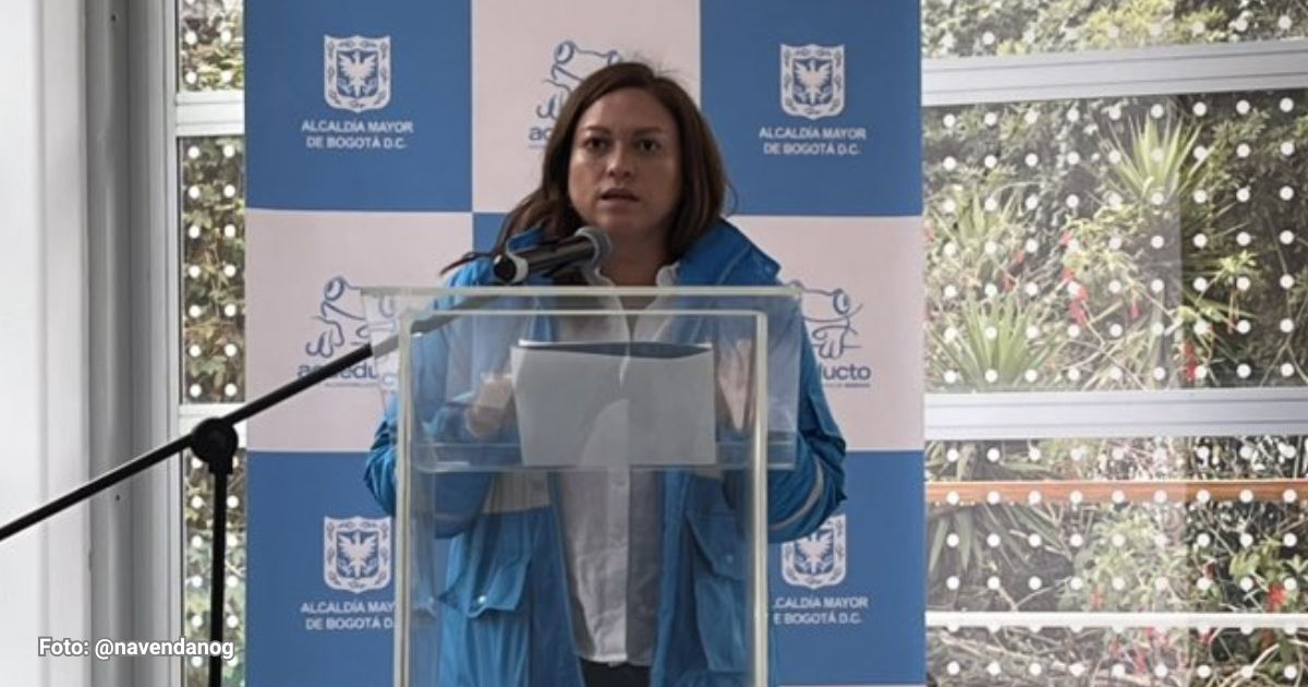 La mano dura de Natasha Avendaño, la gerente del acueducto de Bogotá que aconsejó el racionamiento