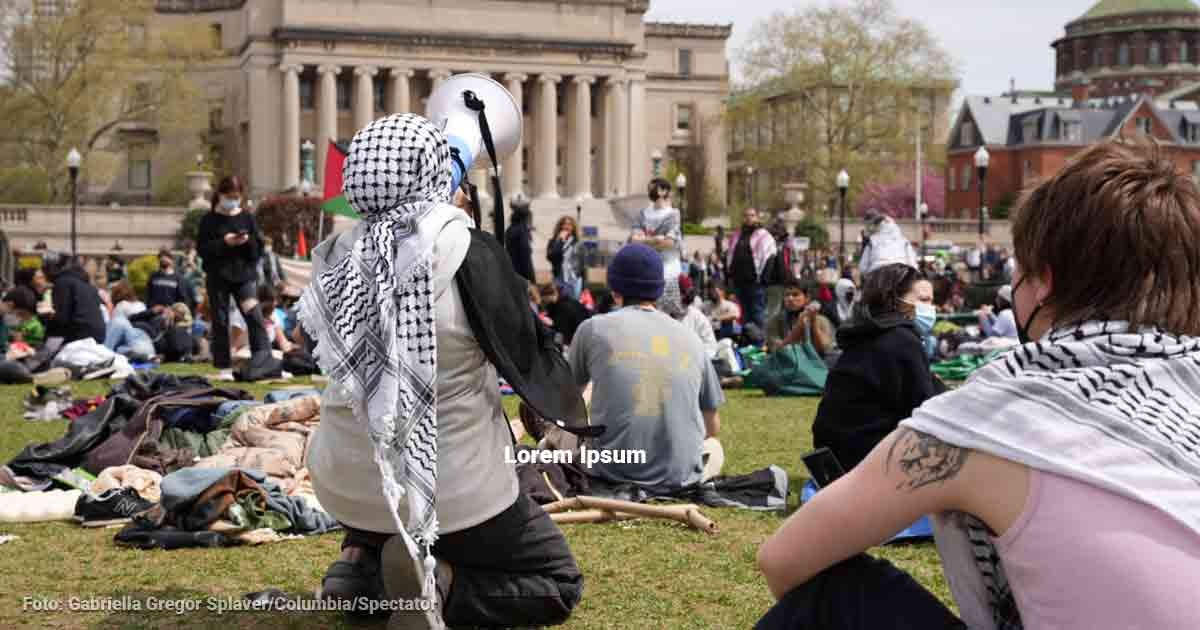 Así son las masivas protestas contra el ataque israelí a Gaza que empezaron los universitarios de EE. UU.