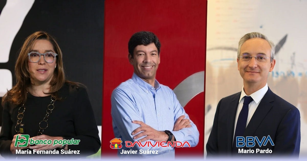 Davivienda de los Cortés y el español BBVA empezaron mal el año con las mayores pérdidas entre los bancos