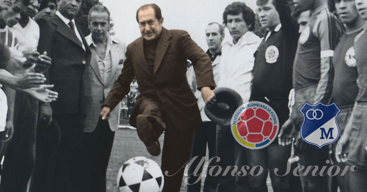Él fue el verdadero papá del fútbol en Colombia: se inventó a Millos, la liga profesional y la Federación