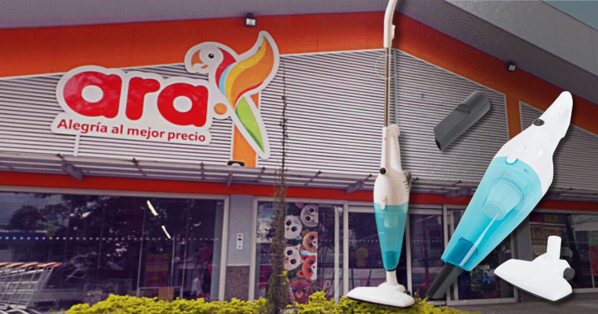 La aspiradora 2 en 1 del Ara perfecta para limpiar el pelo de su mascota, el polvo y más por $100 mil