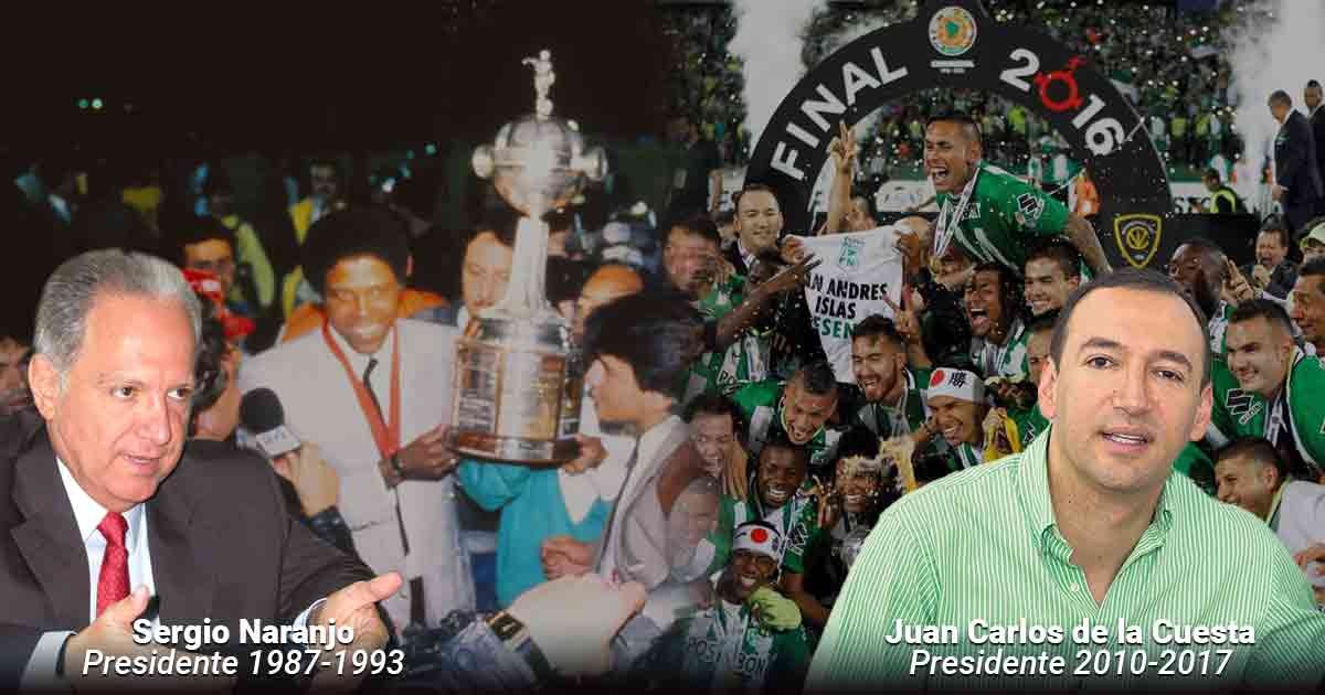 Así fue como un economista y un contador supieron llevar a la gloria a Atlético Nacional