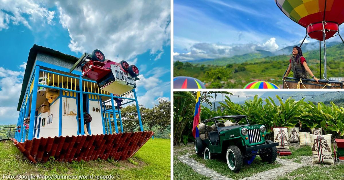 Dónde queda y cuánto vale visitar el Parque patas arriba, parecido a la casa al revés de Villa de Leyva