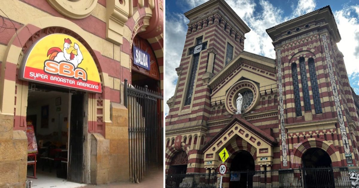La iglesia de 456 años del Centro de Bogotá que fue salvada por un asadero de pollos