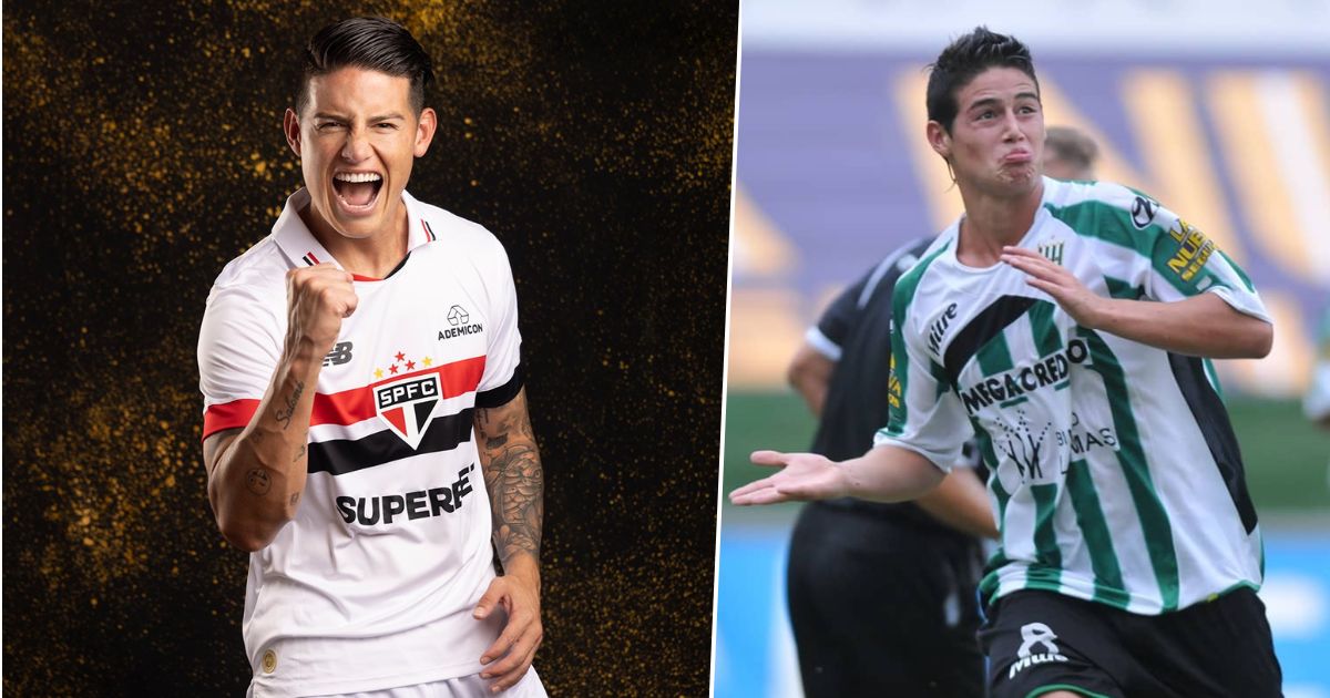 Estos son los goles que James ha anotado en la Copa Libertadores, el torneo al que regresa tras 14 años