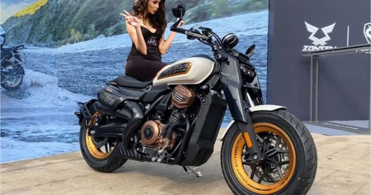 Cyclone AQS 401, la nueva moto china que competirá con Harley Davidson