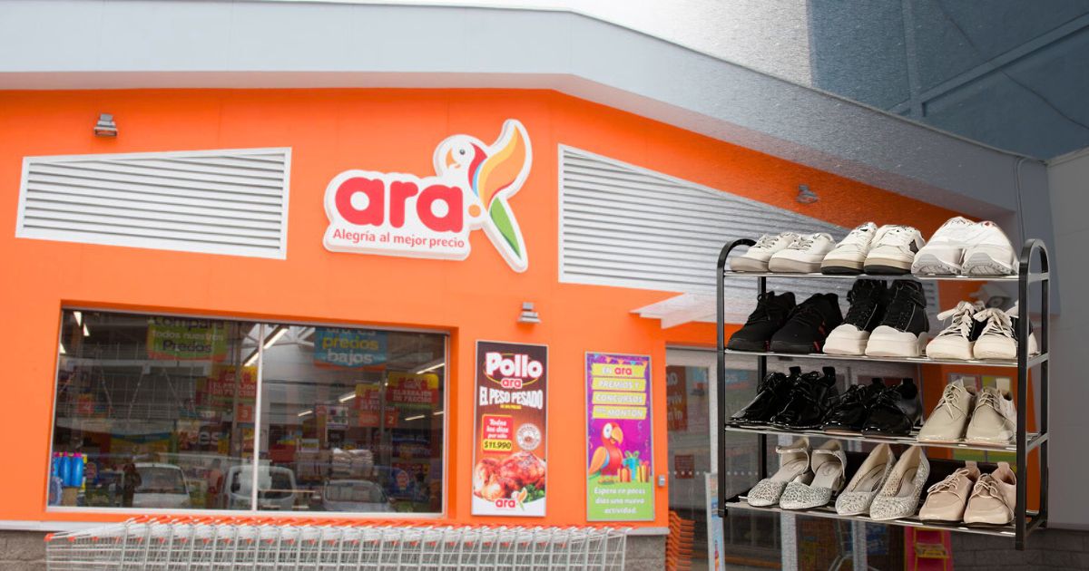 El organizador para zapatos del ara por menos de $20 mil, perfecto para espacios pequeños