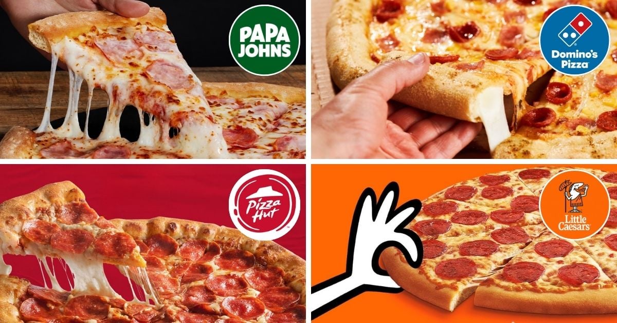Entre Little Caesars, Papa Jhons, Domino's y Pizza Hut ¿Cuál es la mejor pizza gringa en Colombia? 