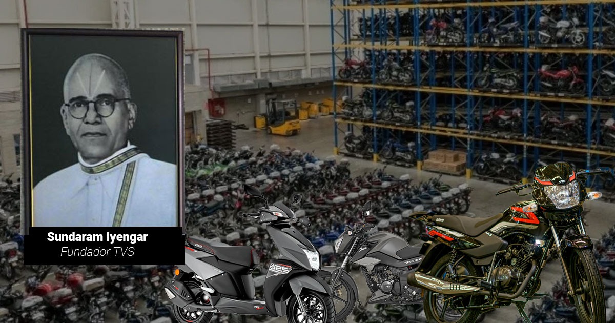 Vendiendo autobuses arrancó TVS, la marca de motos que está entre las más vendidas de Colombia