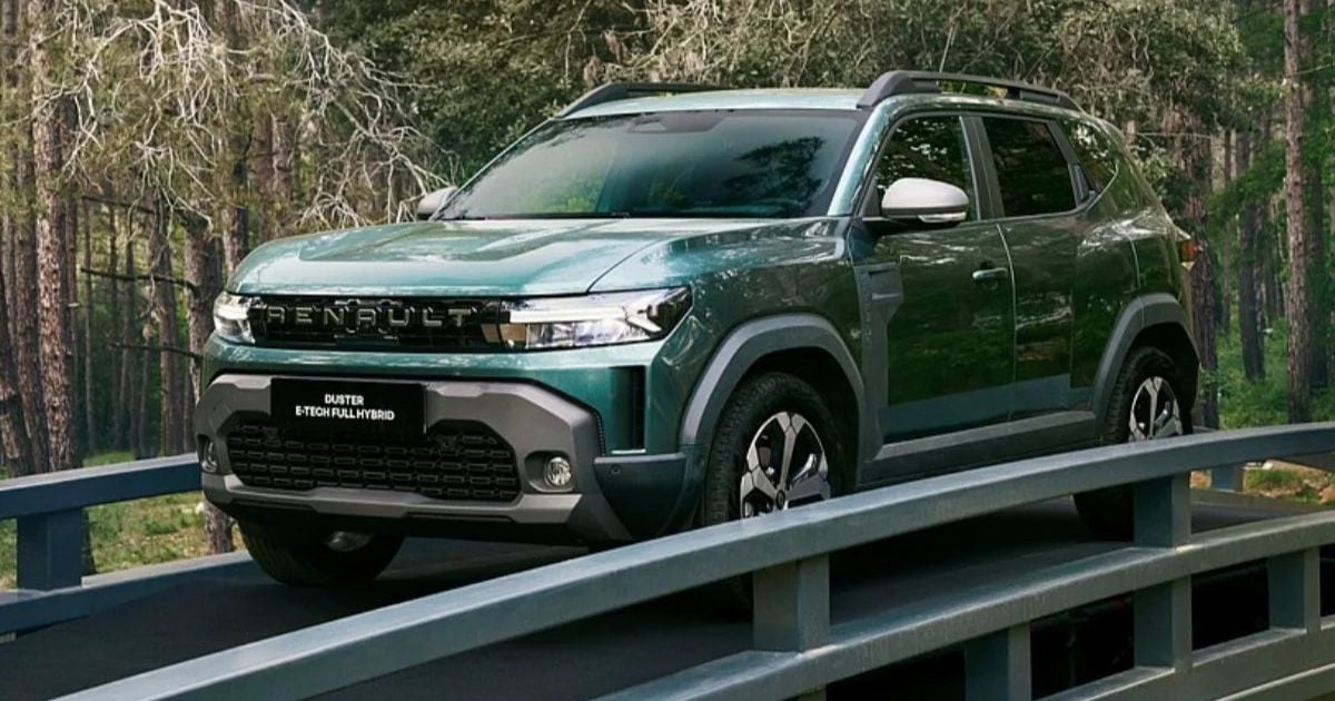 Así luce la nueva Renault Duster Híbrida; tiene cortes que la hacen ver como un modelo futurista