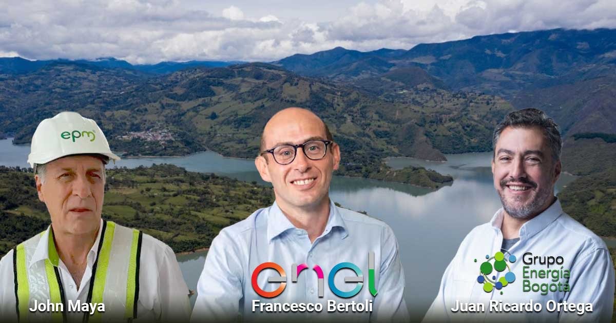 Quiénes son los que producen más energía eléctrica con las 5 grandes represas de Colombia