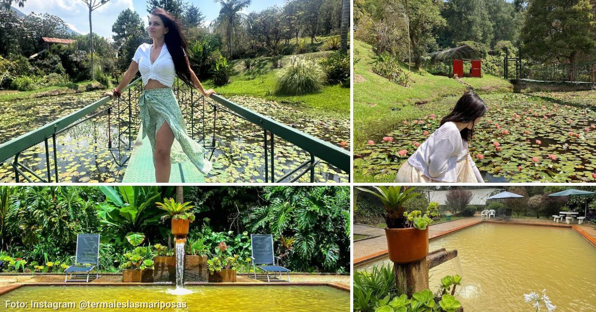 El paraíso de aguas termales a una hora y media de Bogotá donde podrá disfrutar de lagos y senderos