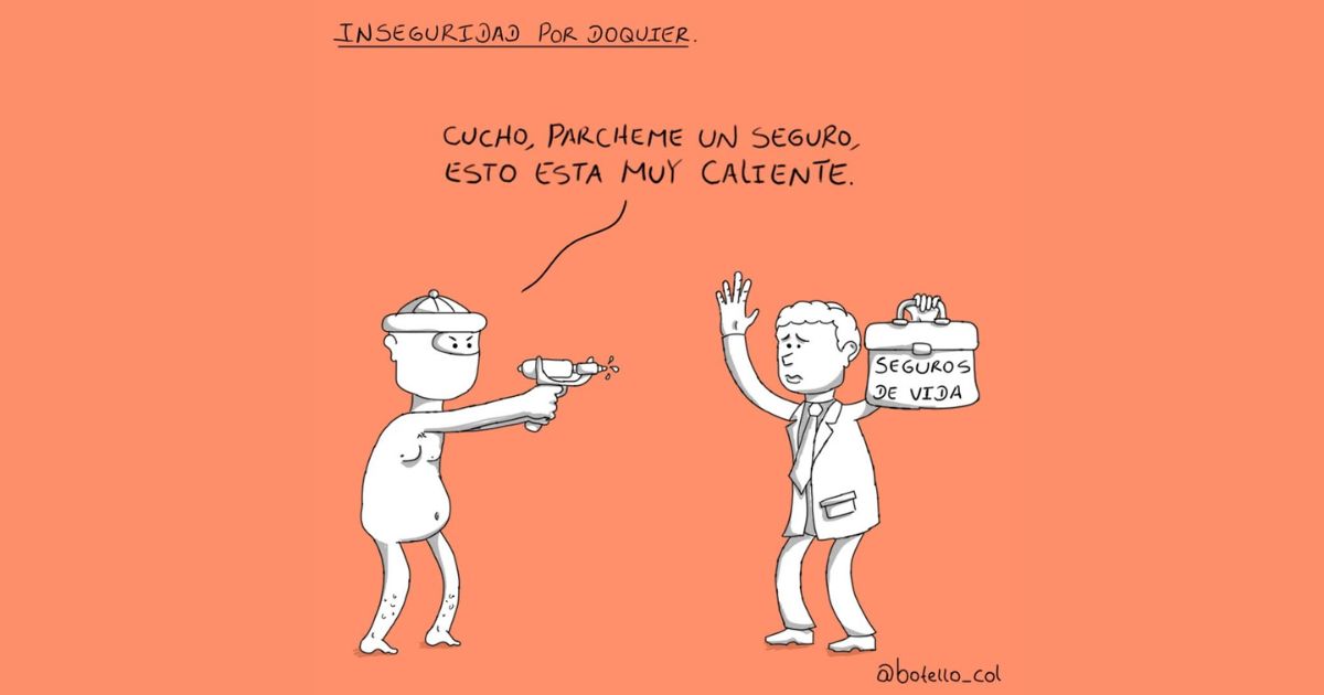 Caricatura: Inseguridad por doquier