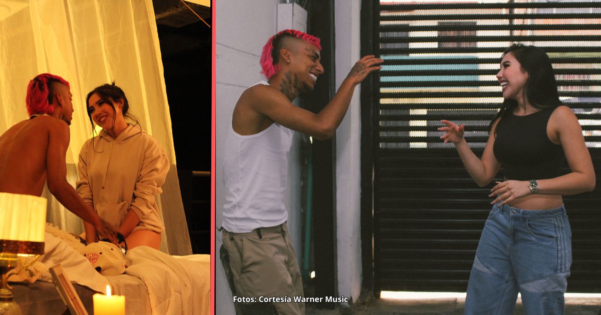 Este es el video de Aida Victoria Merlano “coqueteando” con una de las promesas del reggaetón colombiano