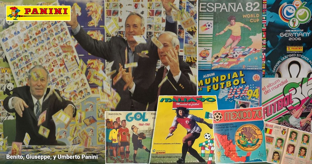 Los hermanos que crearon Panini, la empresa que hace millones poniendo al mundo a pegar 'laminitas'