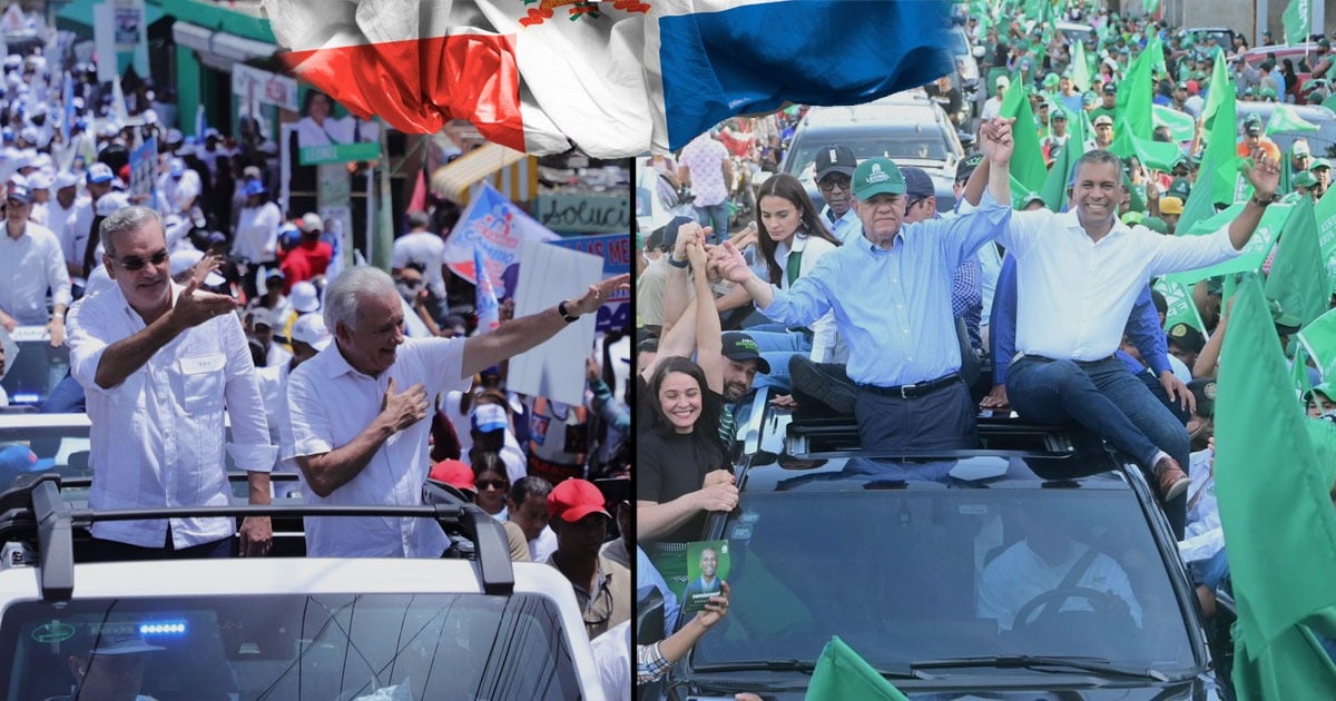 Dos repitentes van por un nuevo mandato en República Dominicana