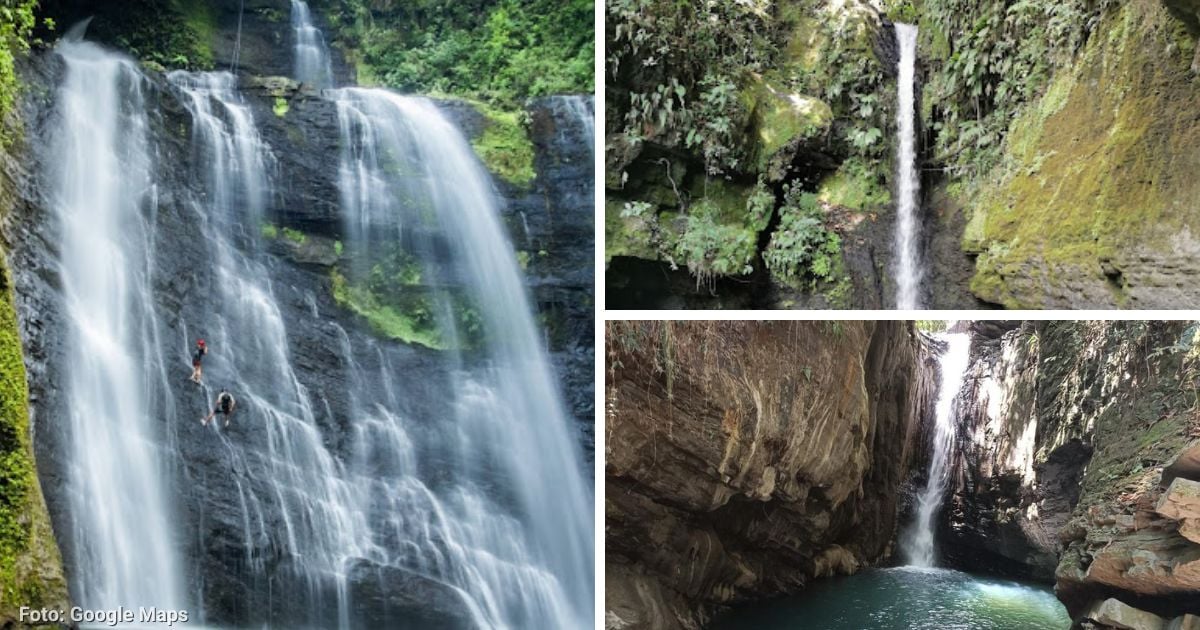 Tres cascadas de más de 10 m cerca de Bogotá que puede visitar por $50 mil