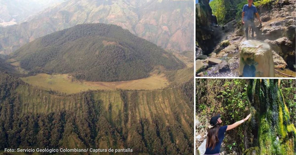Así puede conocer el cráter de uno de los volcanes más peligrosos de Colombia