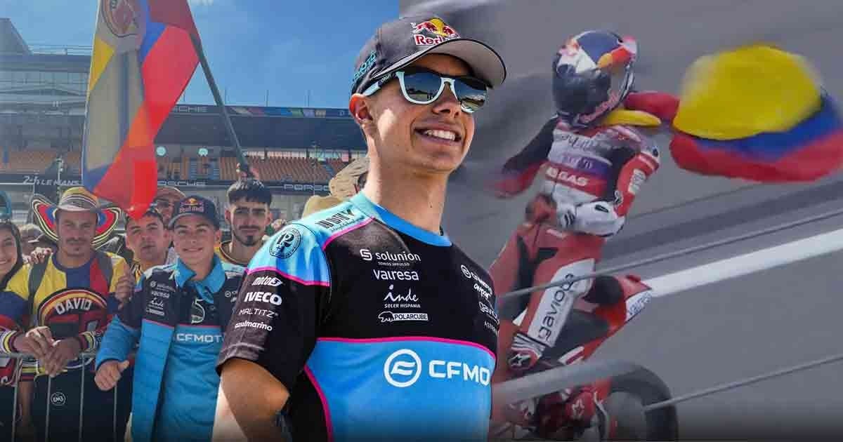 El colombiano nacido en España que a 200 km/h volvió a poner de moda los deportes de motor en el país