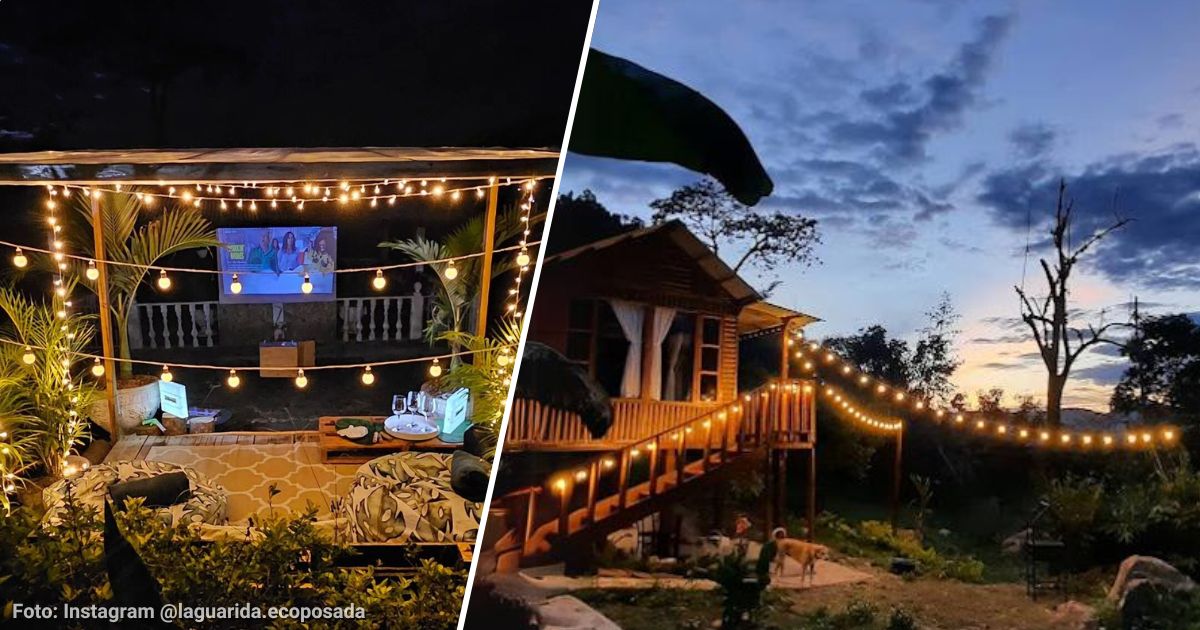 El glamping a menos de 2 horas de Bogotá en el que podrá disfrutar de noche de cine a la luz de la luna
