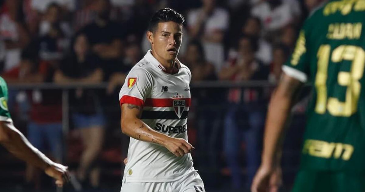 James dio pistas sobre su nuevo destino después de Sao Paulo; queda en el continente y pagan bien