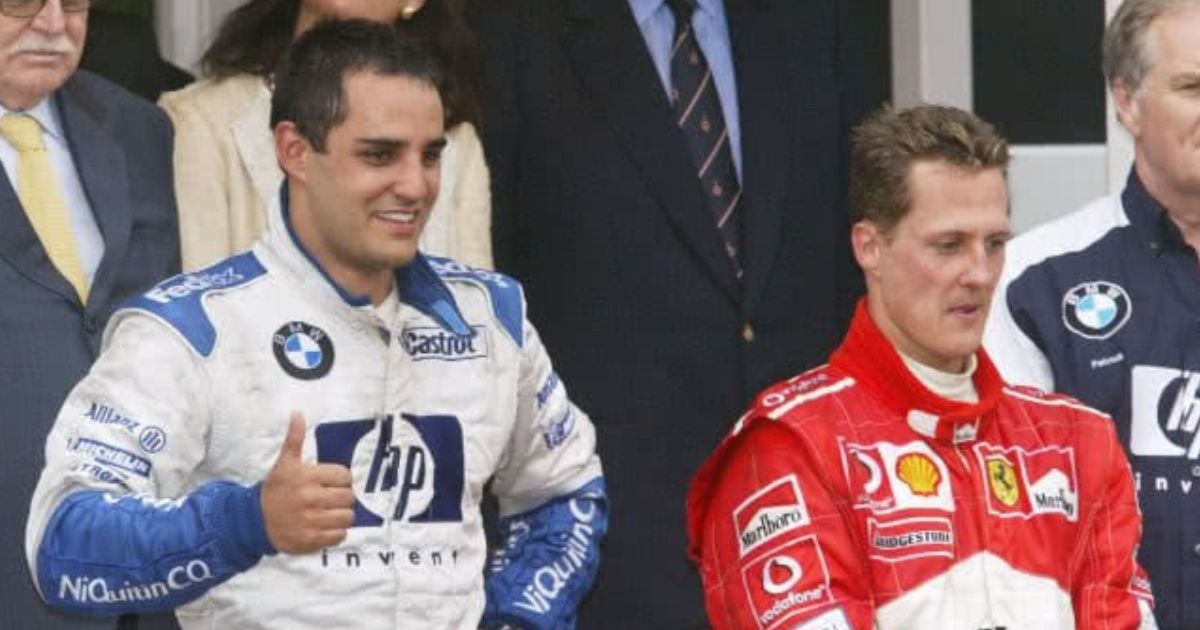 Juan Pablo Montoya y el día que rechazó ser piloto de Ferrari: “no iba a ser el segundón de Schumacher” 