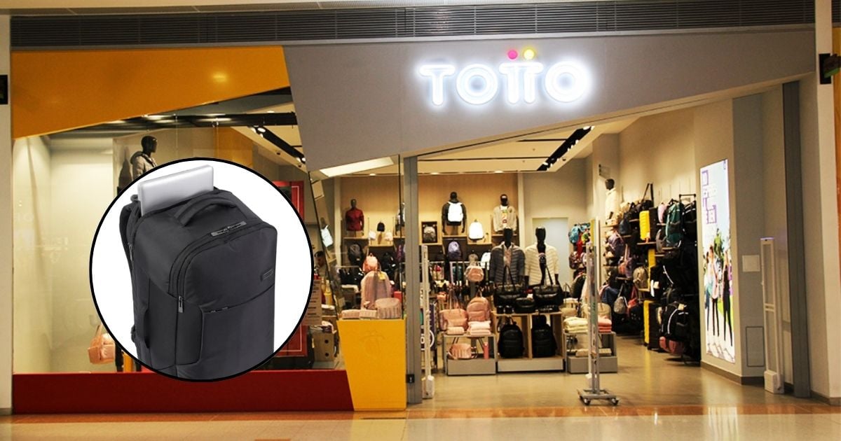 La maleta de Totto que es la doble perfecta del  morral viral de Amazon; no pague de más por equipaje