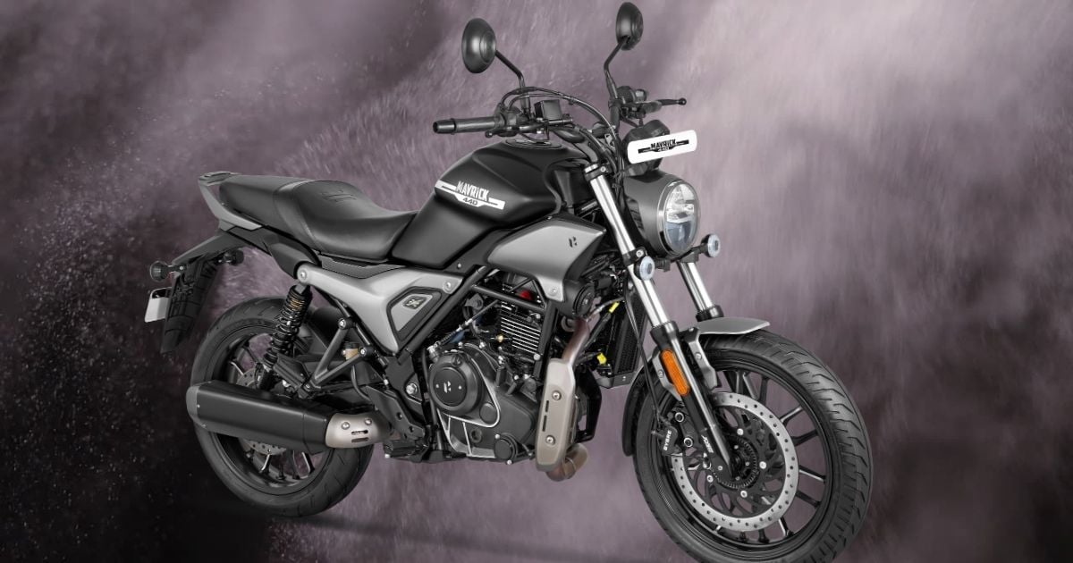 Así es Mavrick, la moto de Hero que es gemela de una Harley Davidson