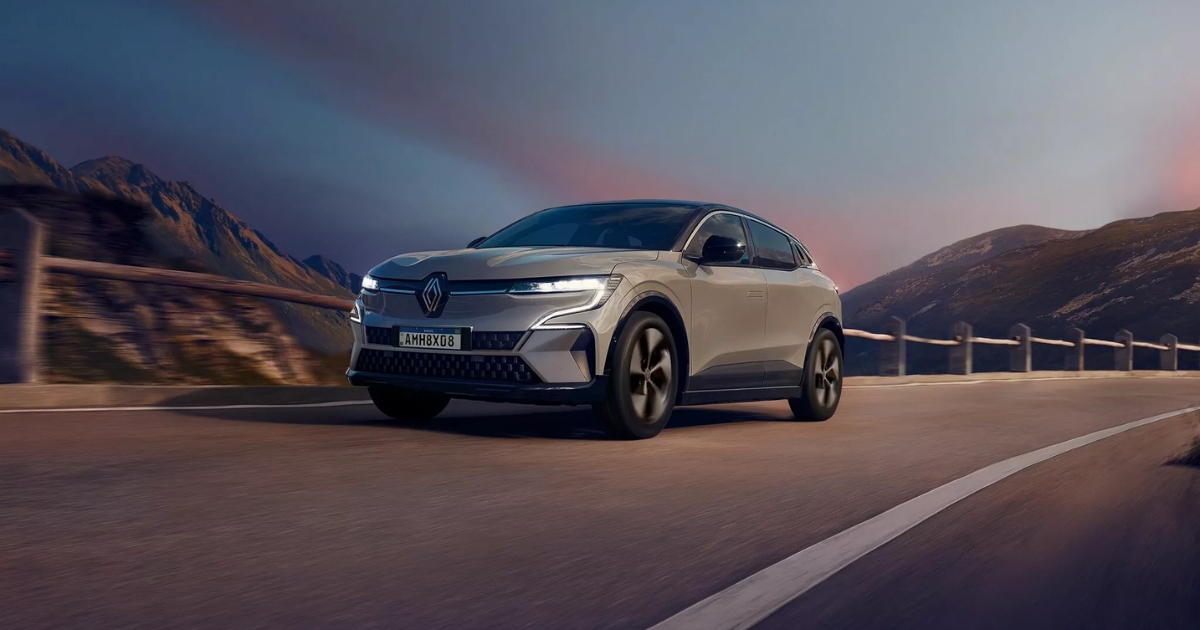 Diseños exterior e interior del nuevo carro eléctrico de Renault, Megane E-Tech