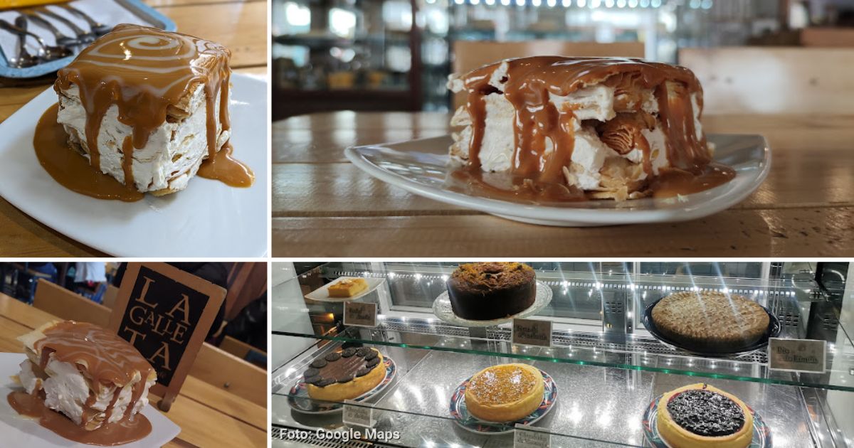 Así es la milhoja más rica de toda villa de Leyva cuesta $10.500