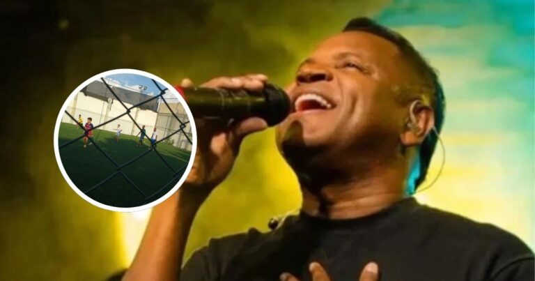 negocio de Ómar Geles La cancha de Ómar Geles - El negocio de Ómar Geles que tiene que ver con fútbol y le dejaba buenas ganancias