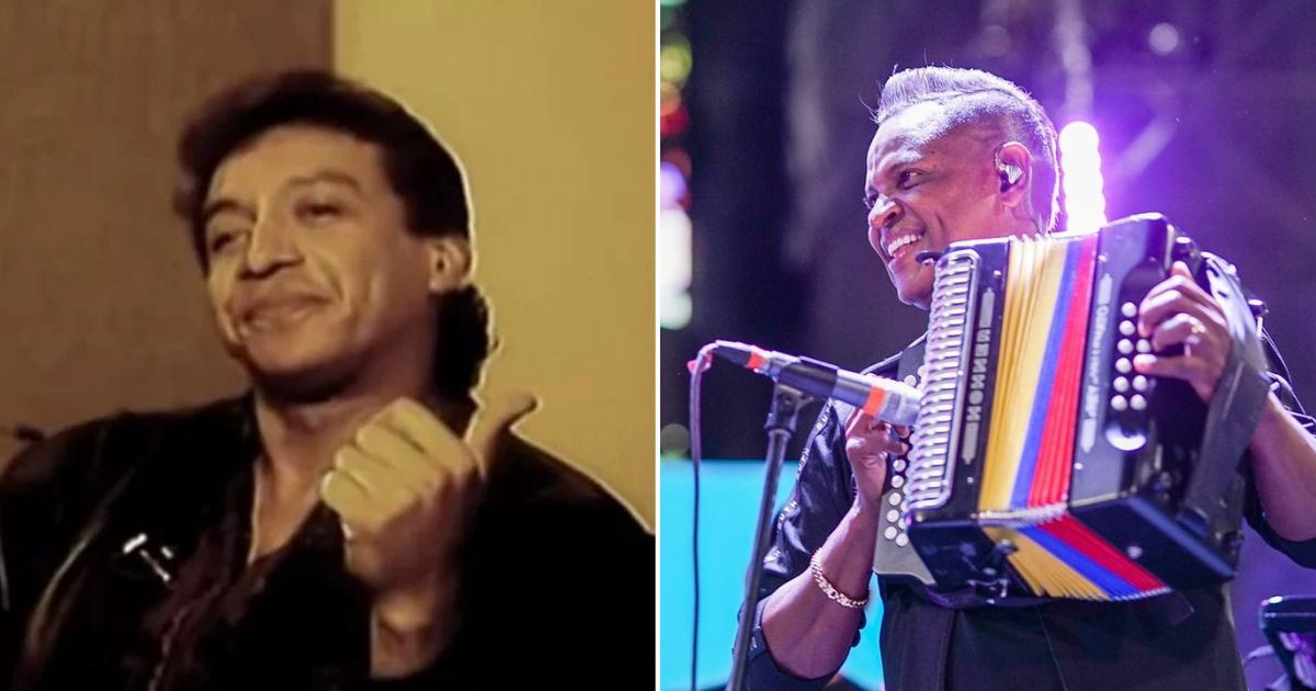 Así fue el agarrón entre Omar Geles y Diomedes Díaz durante un show, el diablito se bajó bravo