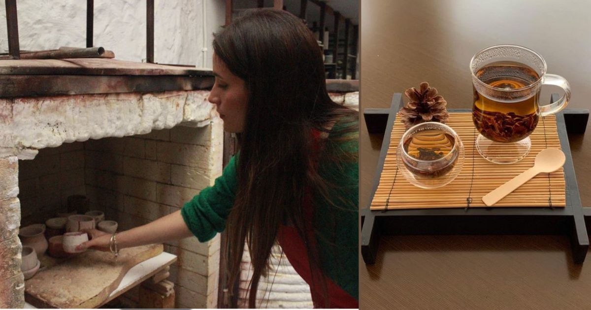 El plan en Bogotá donde puede hacer su propia taza de té en cerámica y luego disfrutar de la bebida