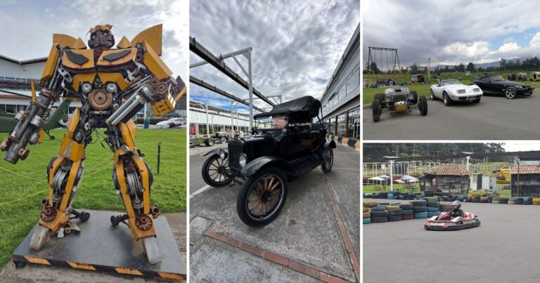 Restaurante temático - El restaurante temático a las afueras de Bogotá perfecto para los amantes de los carros y la adrenalina