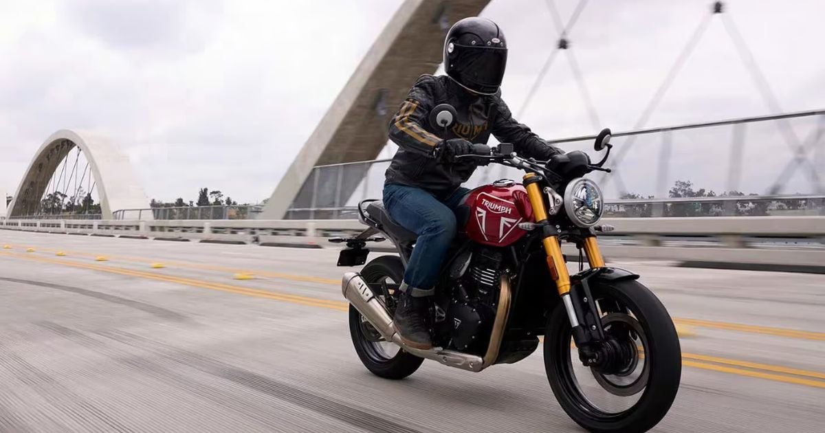 Esta es la nueva bestia de Triumph, una moto clásica de 400 centímetros cúbicos