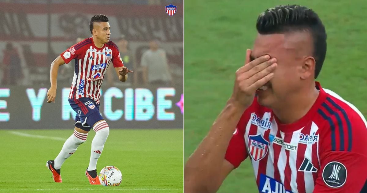 El ‘cerebro’ del Junior se lesionó y lo dejó cojeando para la Liga BetPlay; se confirmó el tiempo de baja