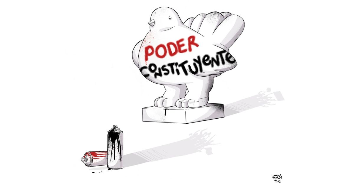 Caricatura: Poder constituyente