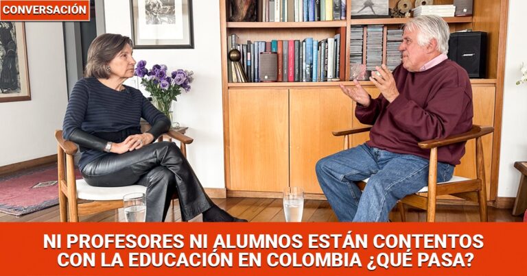 Conversación Cecilia Vélez - Por qué muchos jóvenes no terminan el bachillerato y pocos quieren entrar a la Universidad