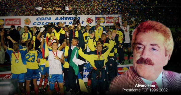 Álvaro Fina Domínguez selección Colombia FCF - Un vallecaucano hizo a la selección Colombia campeona de la Copa América 2001