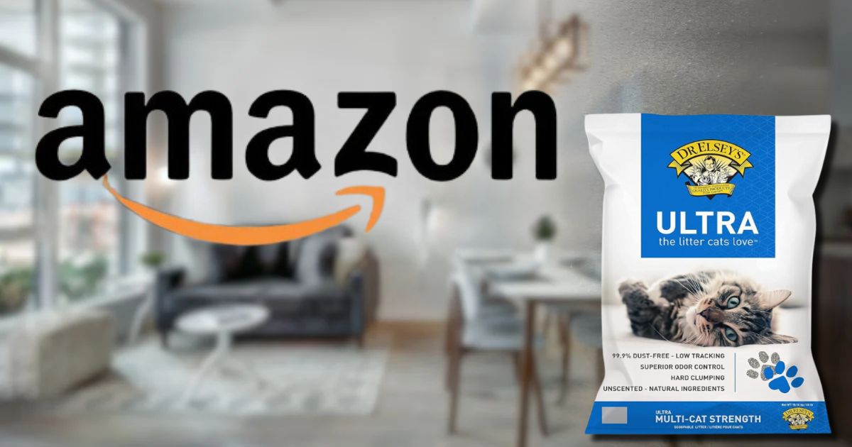 Esta es la arena para gatos más vendida de Amazon; es muy buena