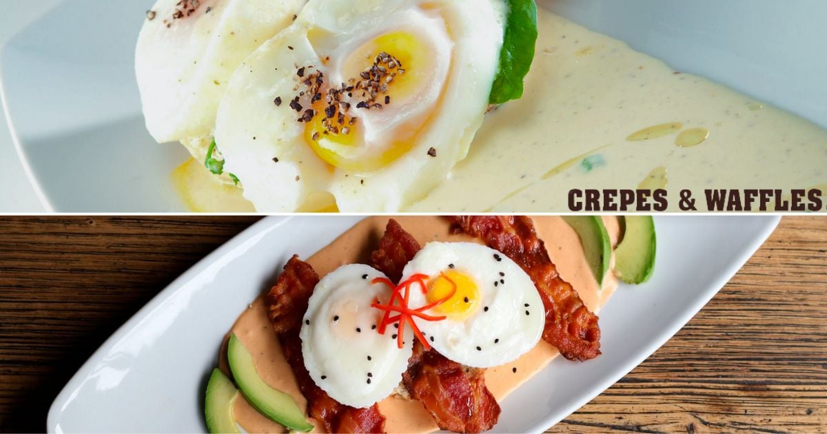 Esto le cuesta y así es un brunch de Crepes & Waffles: barra de frutas, pan, huevos y más delicias