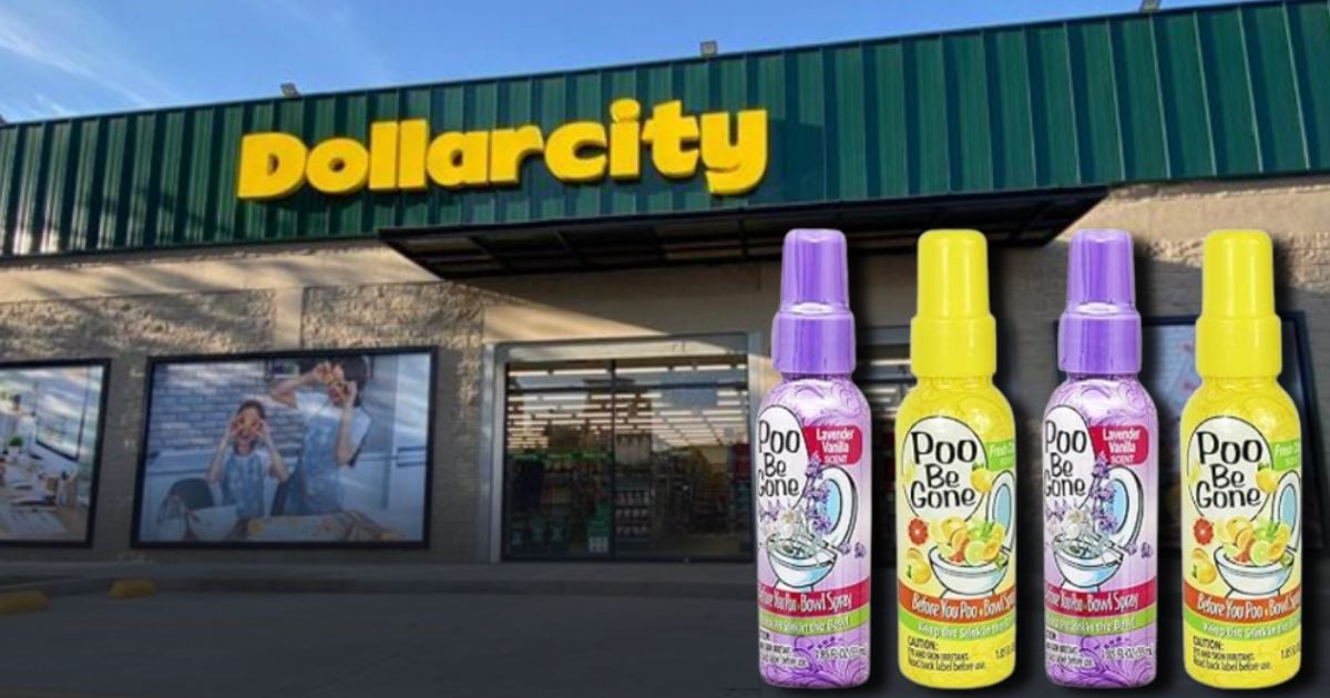 El spray de Dollarcity para aplicar en el baño antes de usarlo y que no huela feo; solo le cuesta $6 mil